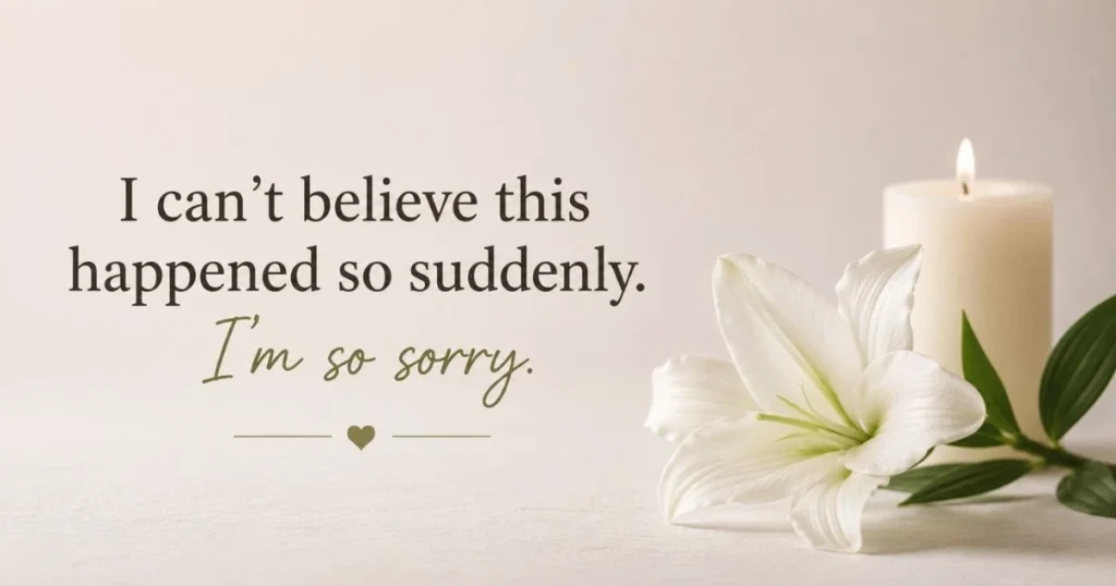 condolence-messages-for-a-sudden-or-unexpected-loss