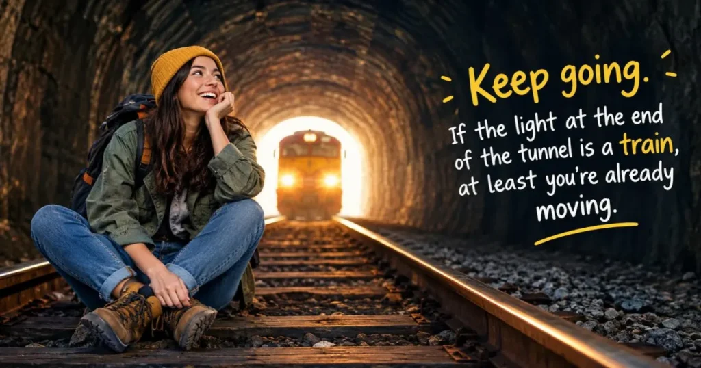 funny-light-at-the-end-of-the-tunnel-quotes