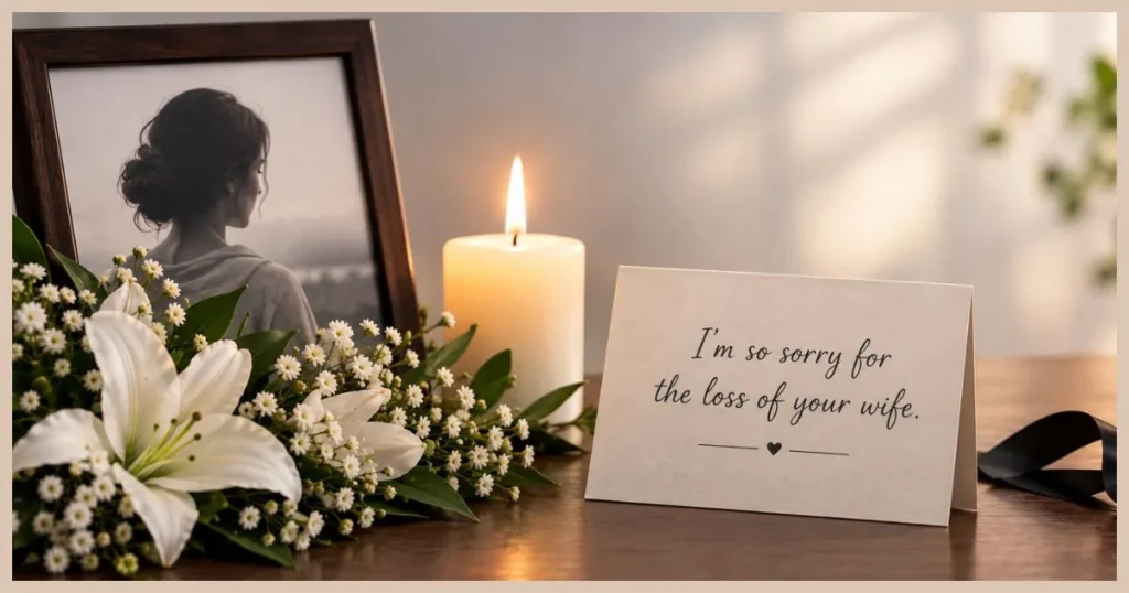 short-condolence-messages-for-loss-of-wife