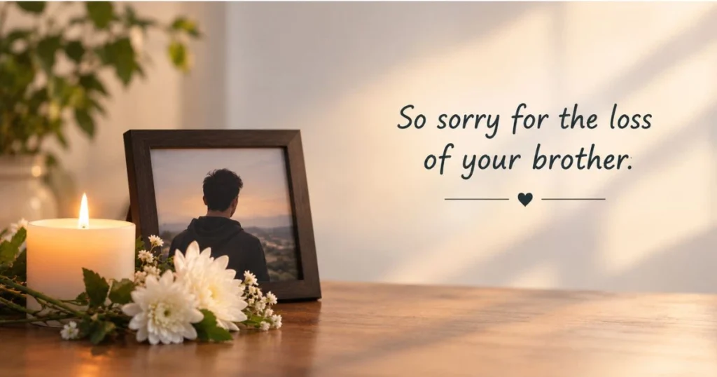 short-sympathy-messages-for-loss-of-brother