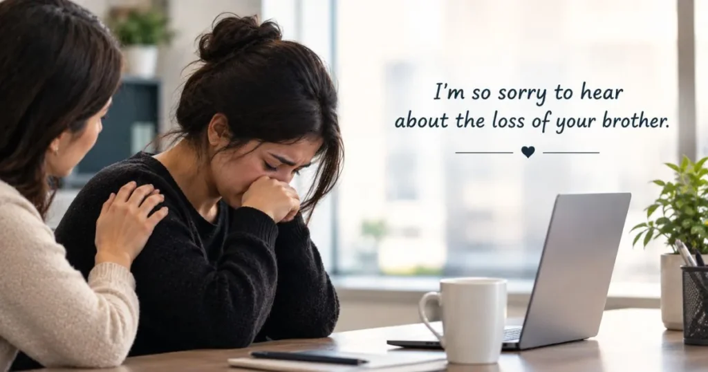sympathy-messages-for-loss-of-brother-for-coworkers