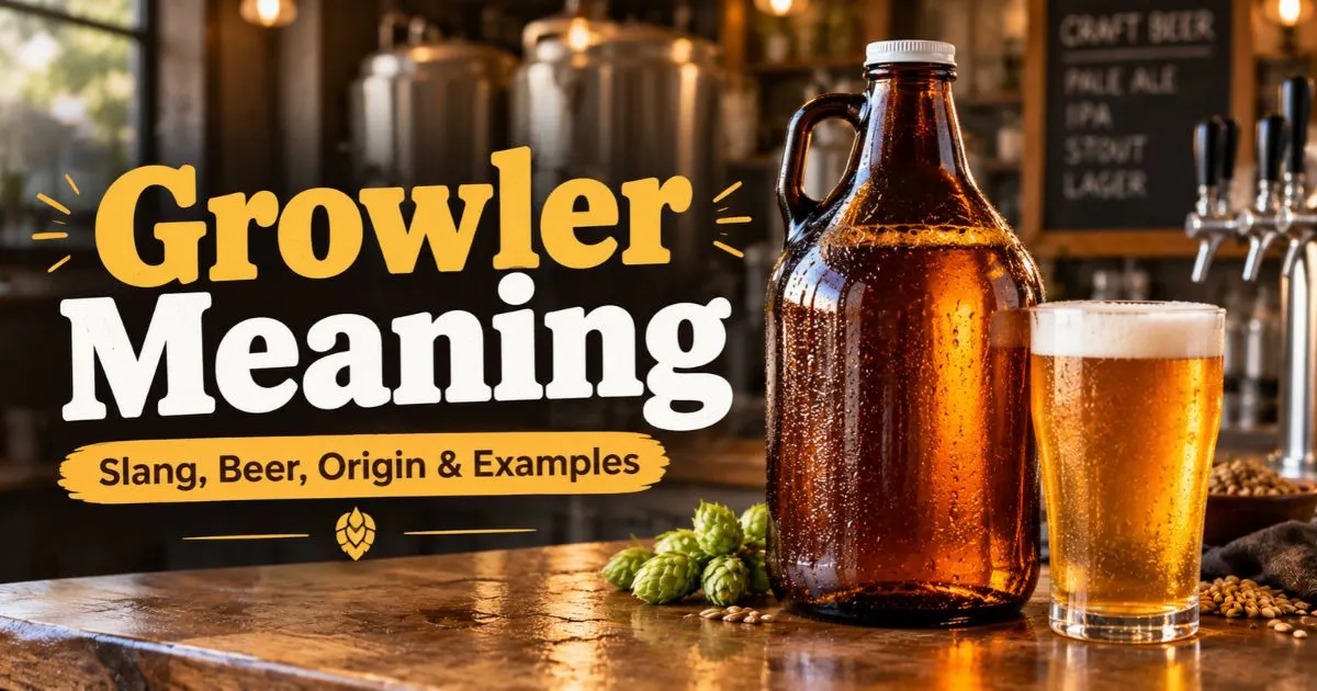 growler-meaning