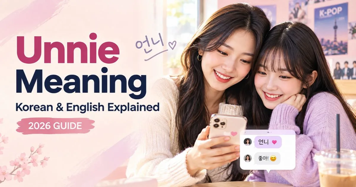 unnie-meaning